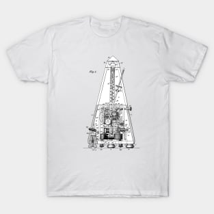 United States Office Patent - Electric Metronome E.K.Adams T-Shirt